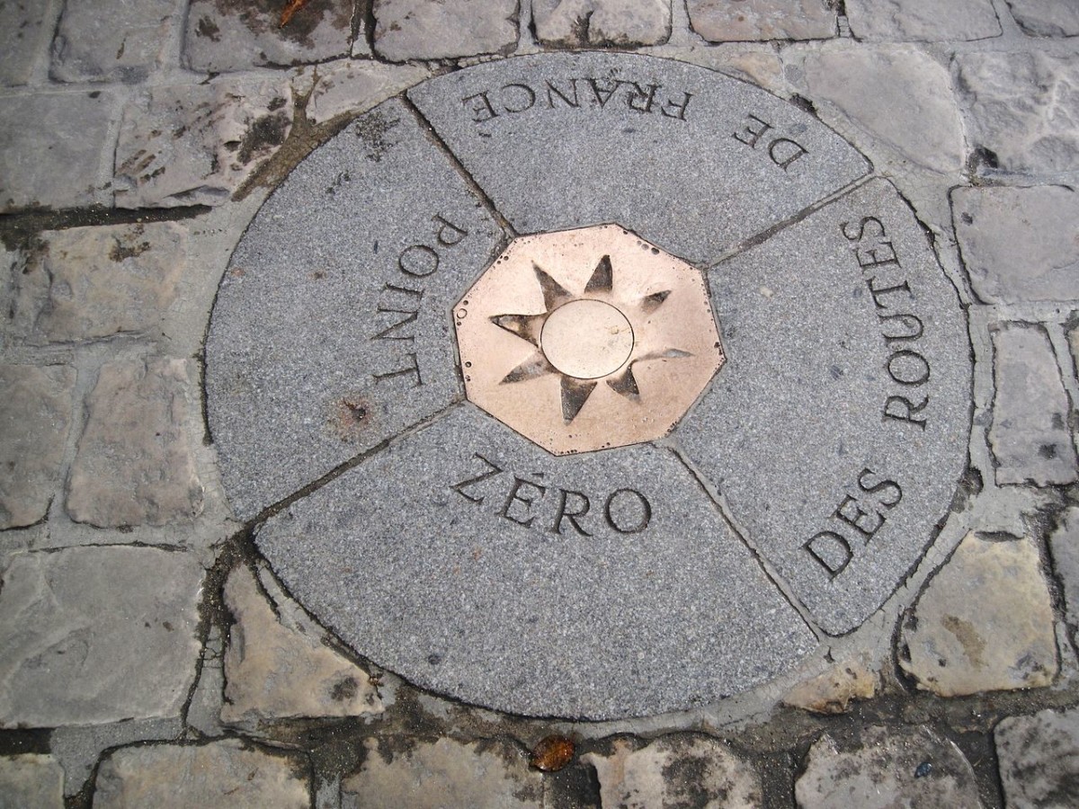 Point Zéro des Routes de France